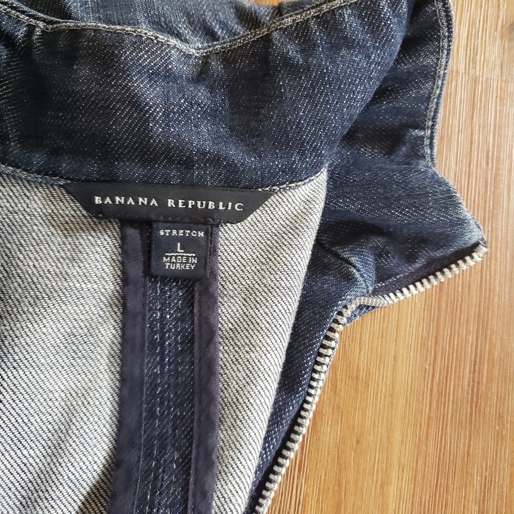 Moto jean jacket